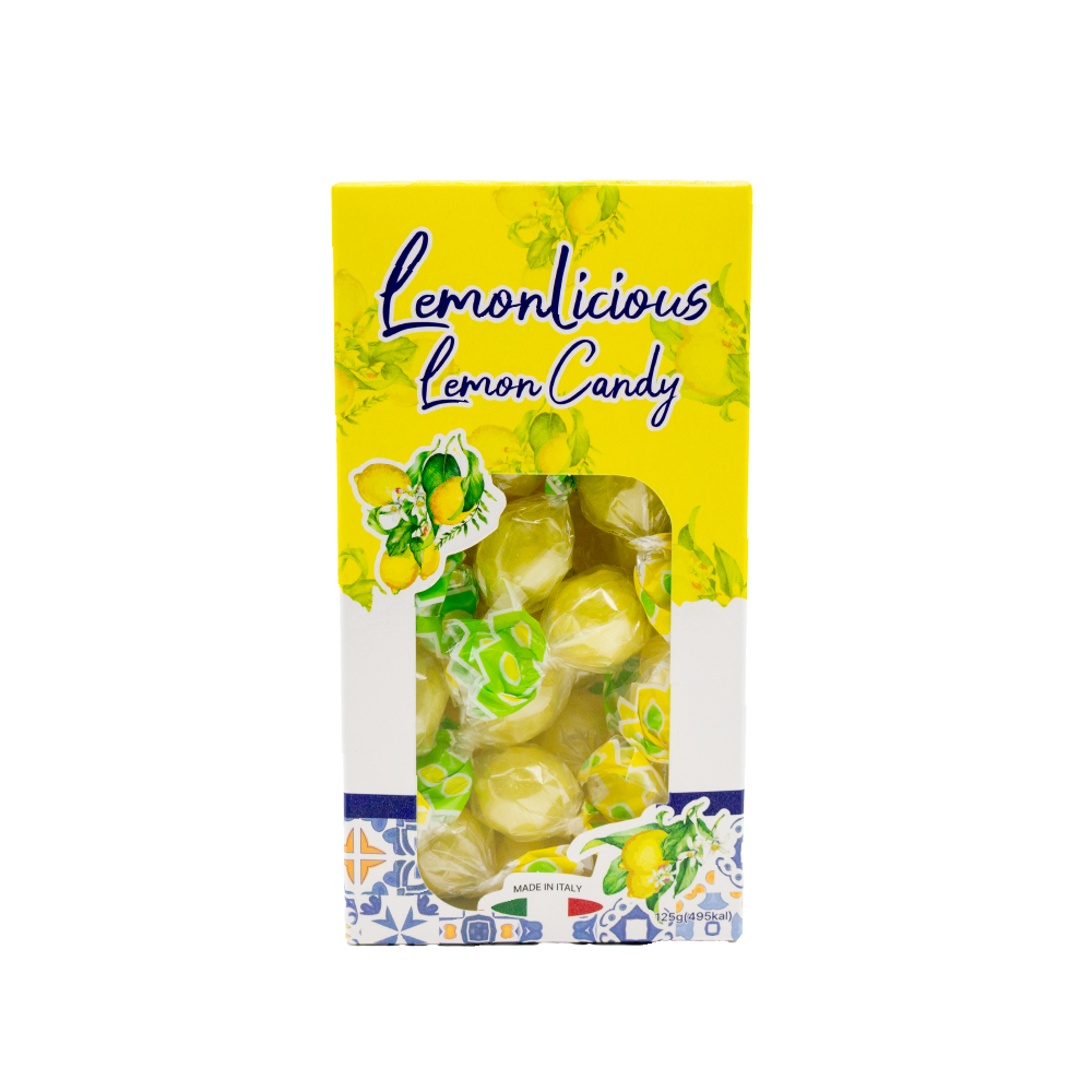 라이킹 레몬리셔스 레몬 캔디 박스 125g